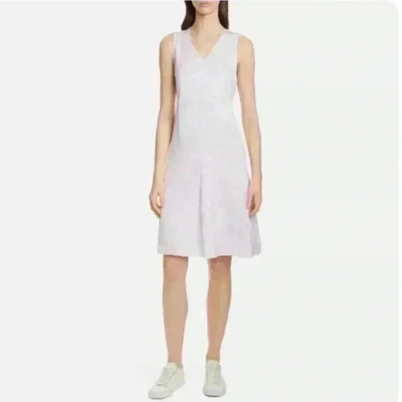 NWT Nordstrom Signature Floral Silk A-Line Midi Dress Size 18 Spring Romantic - Picture 2 of 8